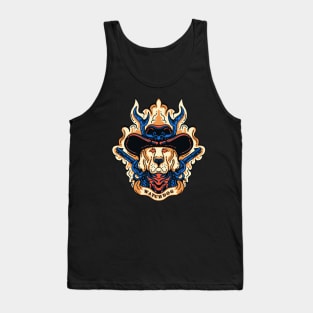 Watchdog Sheriff Illustration Tank Top